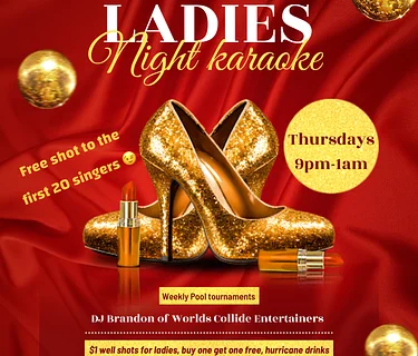 Ladies night karaoke Luna lounge