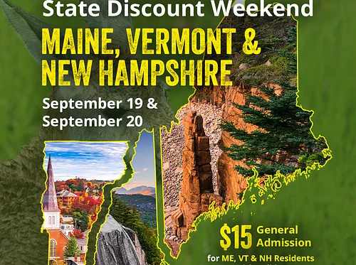 ME, VT & NH State Discount Weekend