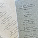 Haiku and Letterpress