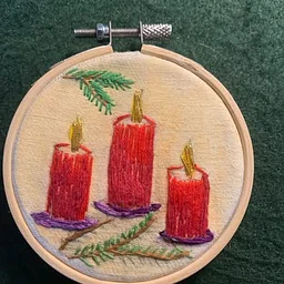 EMBROIDER A CHRISTMAS ORNAMENT w/Anne McCahill
