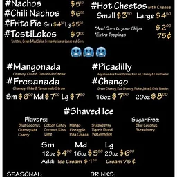 El Capricho Snacks & Sunshine Lemonade