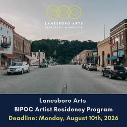 ARTIST RESIDENCY: "Lanesboro Arts BIPOC Artist Residency Program" @ Lanesboro Arts