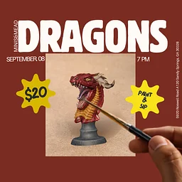 🐉🎨 MINIS & MEAD: DRAGONS