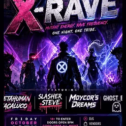 X-RAVE: Mutant Takeover at Tribe