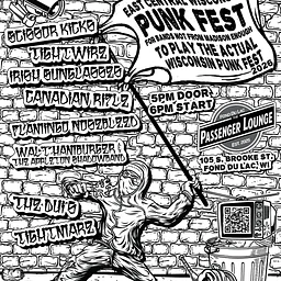 East Central Wisconsin Punk Fest For Bands Not From Madison Enough To Play The Actual Wisconsin Punk Fest 2026 (Punk Rock)
