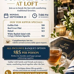 YOM KIPPUR AT LOFT