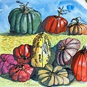 Easy Sketching with Eileen: Pumpkins & Gourds
