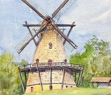 Class #130: Watercolor Painting with Don Yang