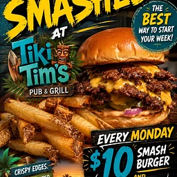 Burger Monday @ Tiki!