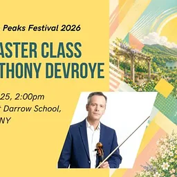 Viola Master Class with Anthony Devroye