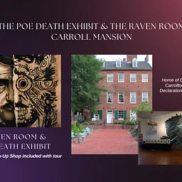 ON VIEW: The Poe Death Exhibit & The Raven Room