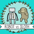 Robot vs Sloth