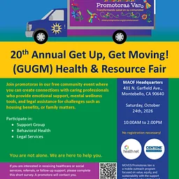 20th Annual Get Up, Get Moving! | Health & Resource Fair