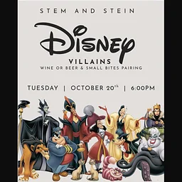 Disney Villain Wine or Beer Pairing!