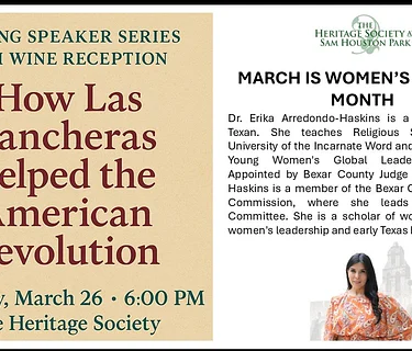 Evening Speaker Series and Wine Reception: Las Rancheras and the American Revolution