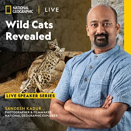 National Geographic Live: Wild Cats Revealed with Sandesh Kadur