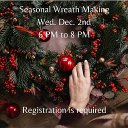 Holiday Wreath Making