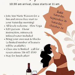 Vineyard Yoga & Mimosas