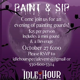 Halloween Paint & Sip