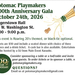 100th Anniversary Gala for the Potomac Playmakers