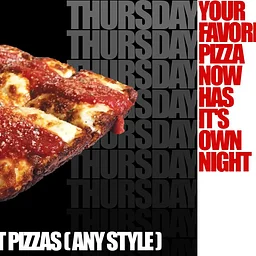 $10 Pizza Thursday!