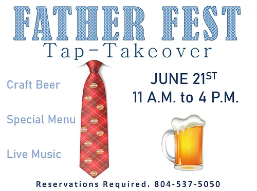 2026 Father’s Day Tap Takeover Celebration!