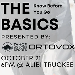 The Basics - Avalanche Education Series #1