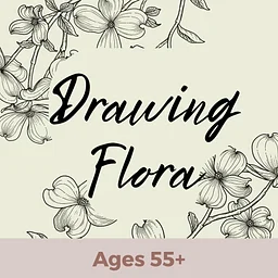 Senior Art Class: Drawing Flora