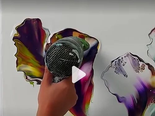 Abstract Acrylics – Pouring Class