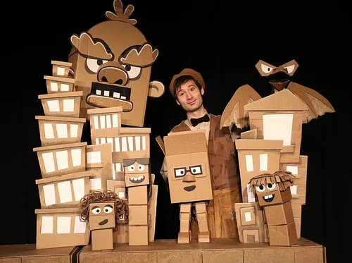 Cardboard Explosion! by Paper Heart Puppets