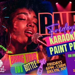 SAGITTARIUS | FRI NOV 20th 2026 | SING N’PAINT: FRIDAYS R&B BYOB Karaoke Paint Party