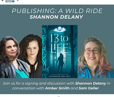 Publishing: A Wild Ride—Book Signing and Chat with Shannon Delany, Bestselling and Award-winning Author, Ghostwriter and Book Coach