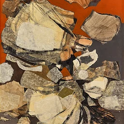 Lois E. Harrill Senior Center: Jose T. Joya inspired Rice Paper Collage// Filipino Heritage Month