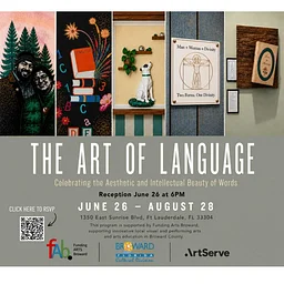 FAB Sponsored Program: Art Serve Presents: The Art of Language: Celebrating the Aesthetic and Intellectual Beauty of Words