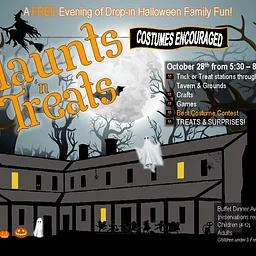 Haunts ‘n Treats: A FREE Drop-in Halloween Family Event!