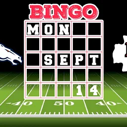 Monday Night Football Bingo – Broncos vs Chiefs at the UpBar