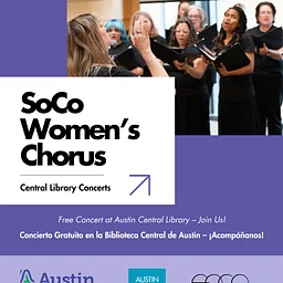 Central Library Concerts: SoCo Women’s Chorus