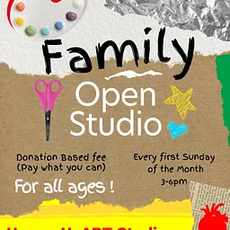 Family Open Studio - Every First Sunday