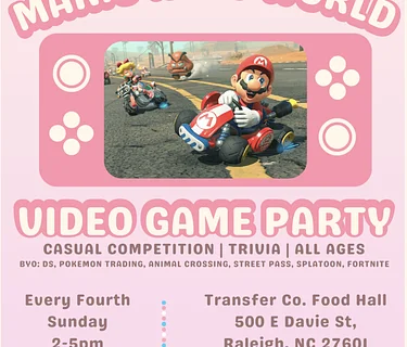 Mario Kart World - Video Game Party