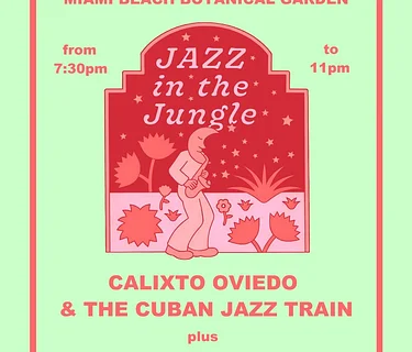 Jazz In the Jungle Featuring Calixto Oviedo & the Cuban Jazz Train