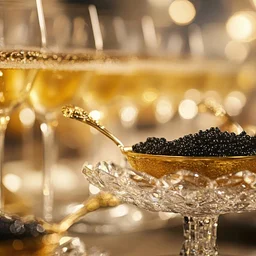 Ungrafted Christmas Eve Champagne and Caviar Fête