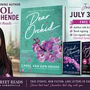 Meet the Author! Carol Van Den Hende with Dear Orchid