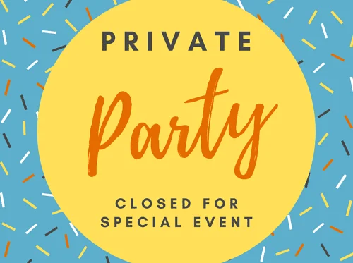 Closed-Private Event