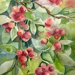 Stay Positive and Paint Negative! a watercolor workshop with Tracey Witter