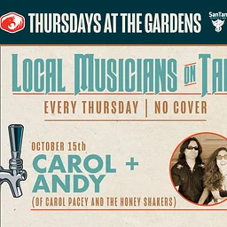 Local Musicians on Tap | Carol Pacey + Andy Borunda