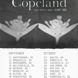 An Intimate Evening with COPELAND with special guest Jenny Dee