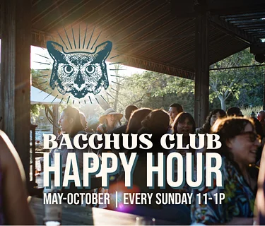 Bacchus Happy Hour