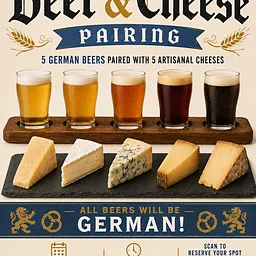 Beer & Cheese Pairing - German Edition
