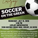 Soccer on the Green
