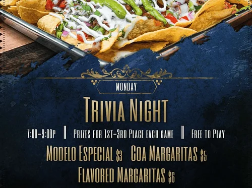 Bar Exam at Coa Cantina